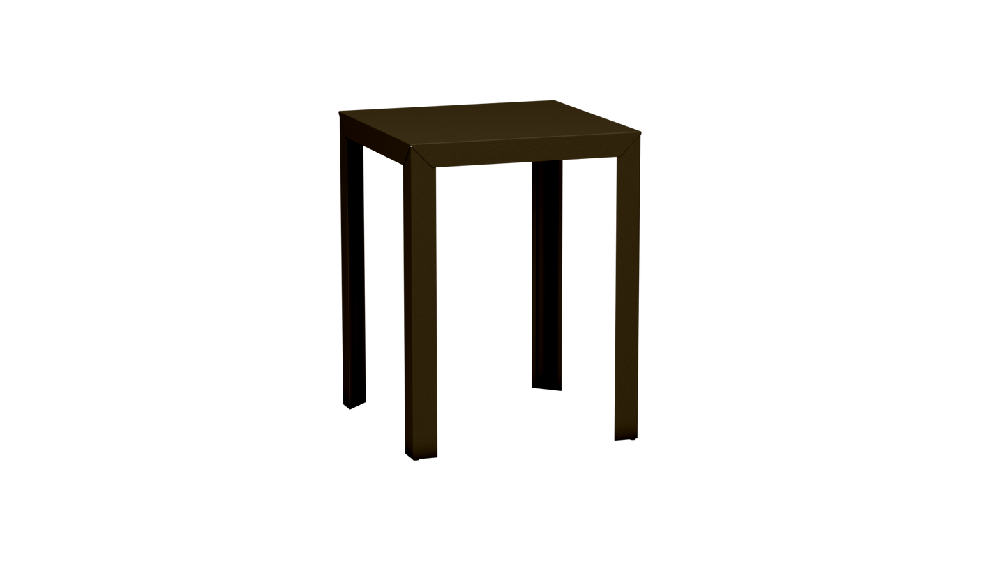 Mange - Debout carré 80cm en aluminium Zef - MATIERE GRISE - La Maison MilanaiseMD80ZEF75Bronze 181Droits