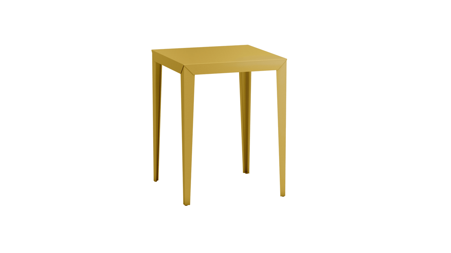 Mange - Debout carré 80cm en aluminium Zef - MATIERE GRISE - La Maison MilanaiseMD80ZEF70Laiton 230Fuselés