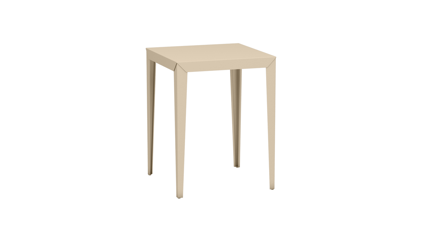 Mange - Debout carré 80cm en aluminium Zef - MATIERE GRISE - La Maison MilanaiseMD80ZEF60Crème 190Fuselés