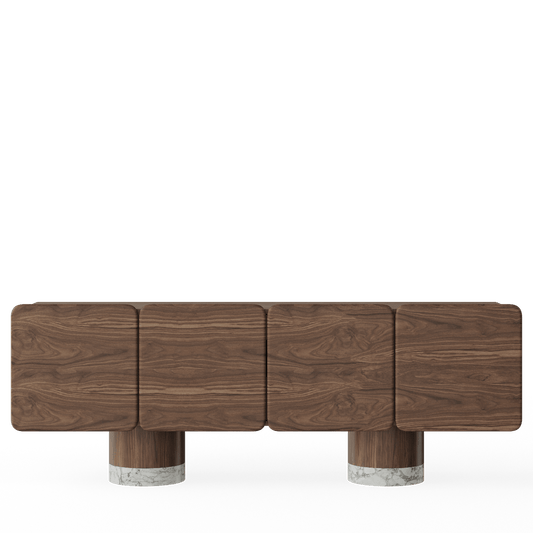 Meuble VENUS – Design sculptural, finitions nobles et détails personnalisés - ULTRA MOBILI - La Maison Milanaise Laqué mat