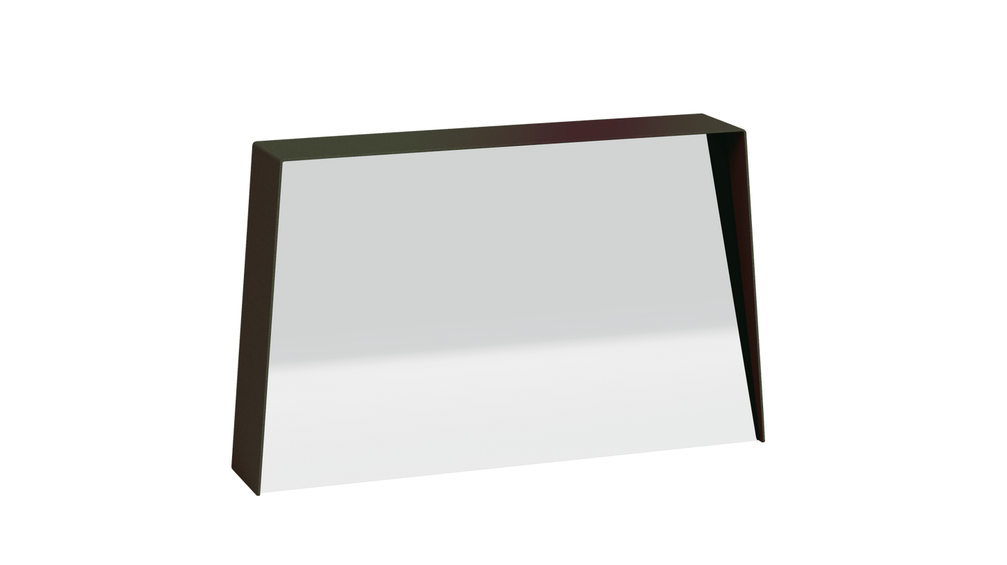 Miroir trapèze en métal Miroir HD - MATIERE GRISE - La Maison MilanaiseMIROIRHD - 7133" 74.9xP14xH45.8cmViolet de Mars 171