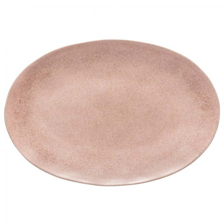 Plat ovale en grés fin Livia - COSTA NOVA - La Maison MilanaiseGOA451LIVIARRoseGrand L44.7cm x l30.6cm H4.5cm