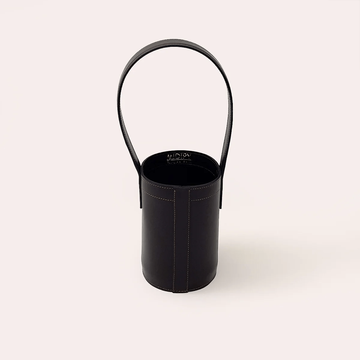 Porte bouteille réfrigéré en cuir Castillon - MIDIPY - La Maison MilanaiseEbène
