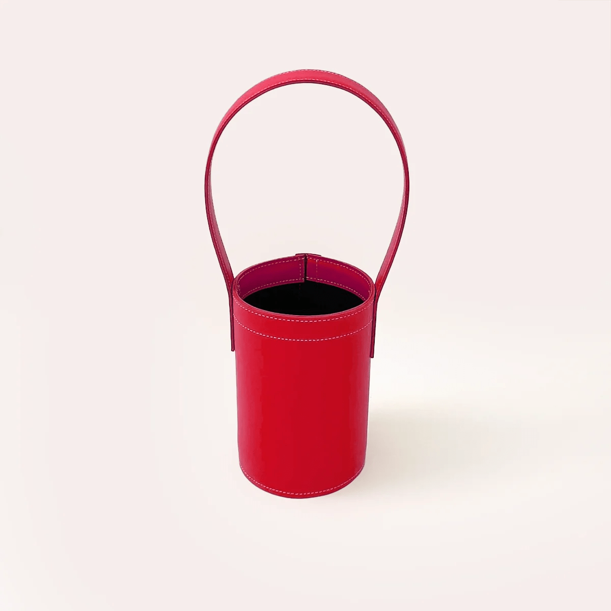 Porte bouteille réfrigéré en cuir Castillon - MIDIPY - La Maison MilanaiseCarmin