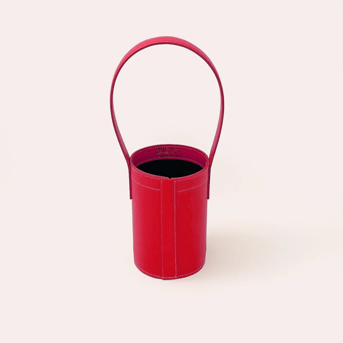 Porte bouteille réfrigéré en cuir Castillon - MIDIPY - La Maison MilanaiseCamel