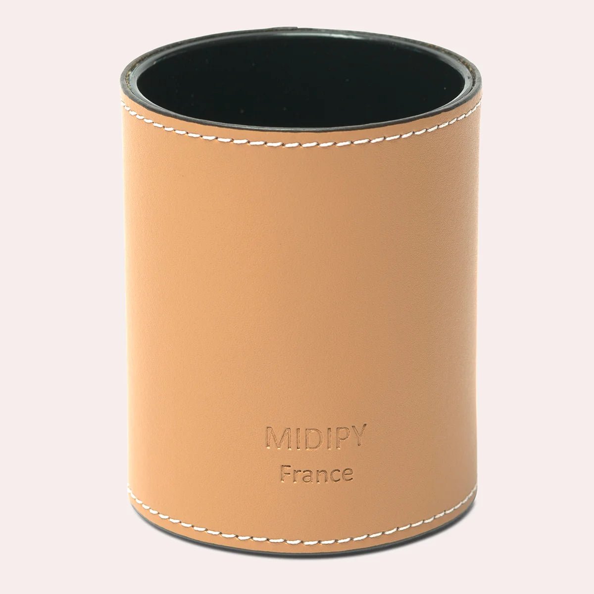 Pot à crayons en cuir Sigoyer - MIDIPY - La Maison MilanaisePOTACRAYONMIDIPY - 1Camel