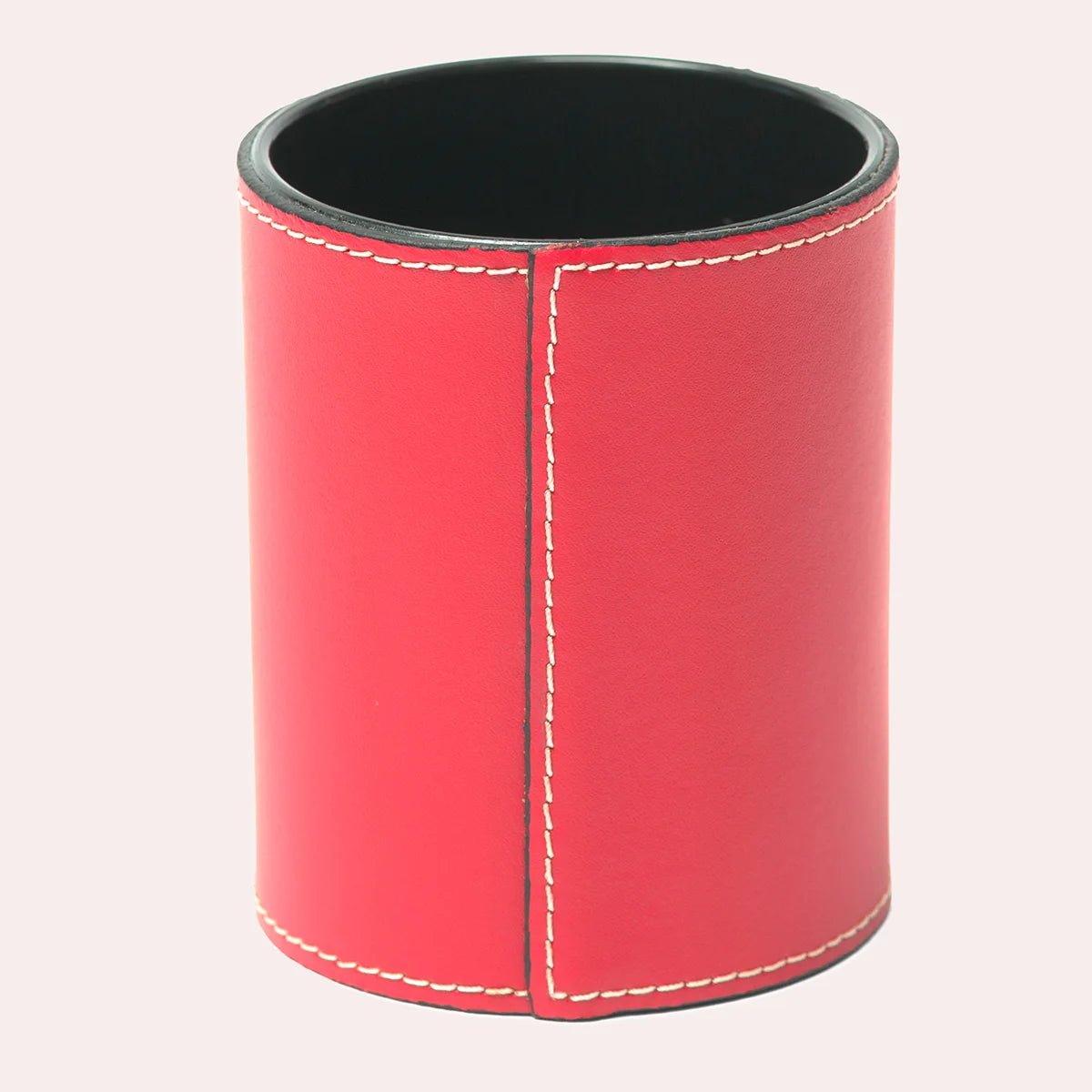 Pot à crayons en cuir Sigoyer - MIDIPY - La Maison MilanaisePOTACRAYONMIDIPY - 3Carmin