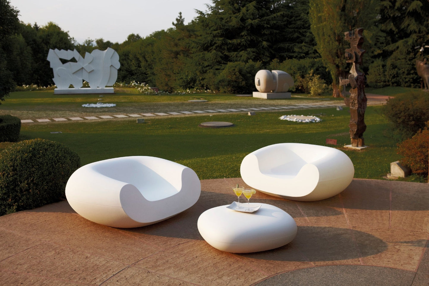 Pouf Chubby – Design Marcel Wanders - SLIDE - La Maison MilanaiseCHUBBYPOUF1Blanc