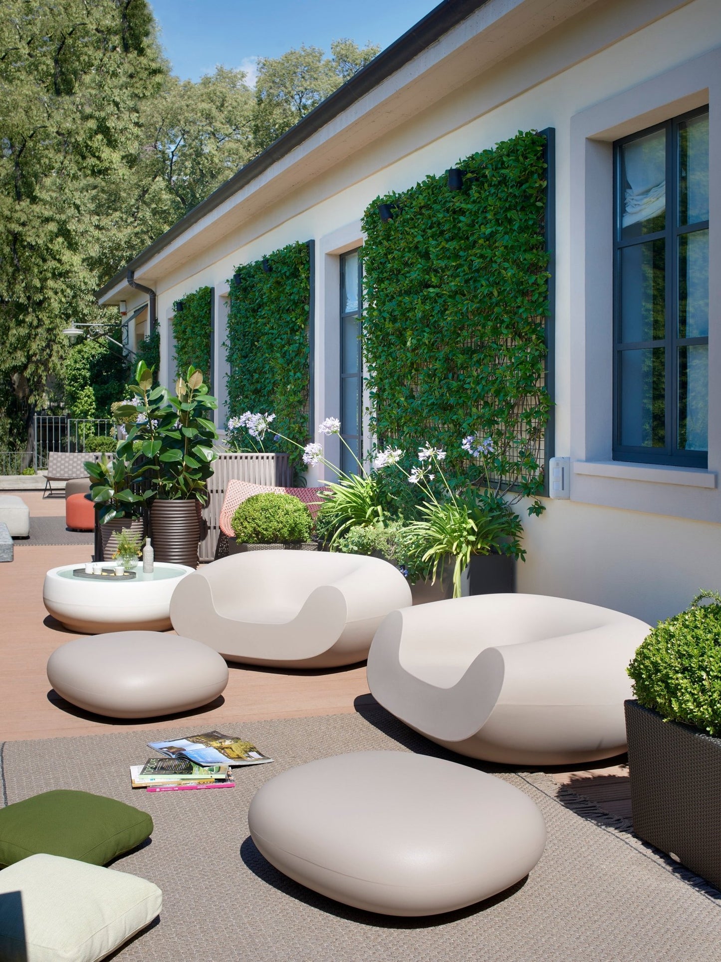 Pouf Chubby – Design Marcel Wanders - SLIDE - La Maison MilanaiseCHUBBYPOUF1Blanc