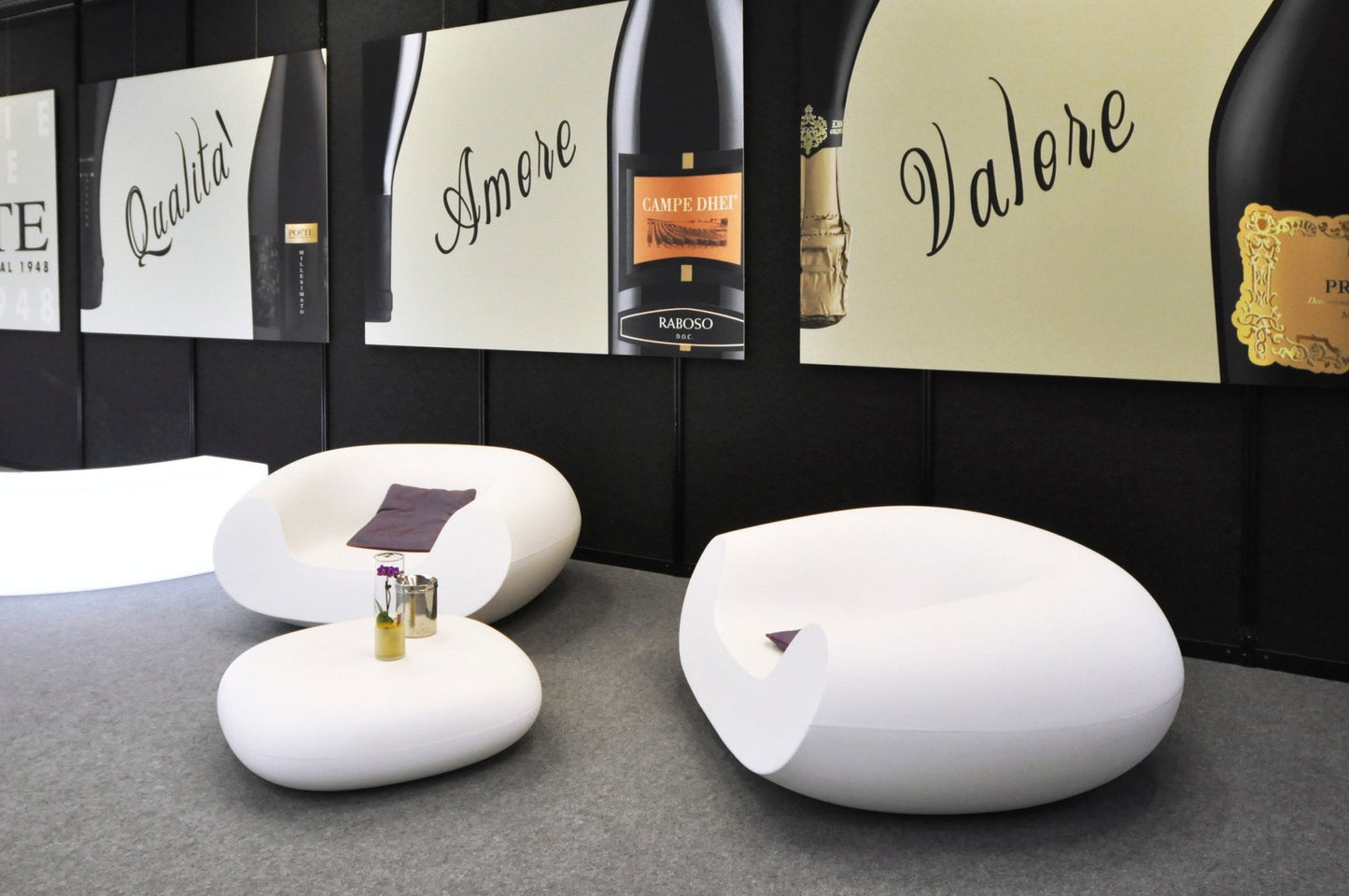 Pouf Chubby – Design Marcel Wanders - SLIDE - La Maison MilanaiseCHUBBYPOUF1Blanc
