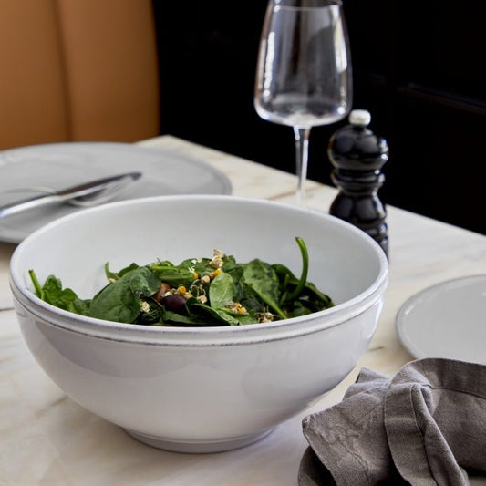 Saladier blanc en grés fin Friso - COSTA NOVA - La Maison MilanaiseFIS211FRISOPetit Ø21.4cm H10.1cm 1.78L