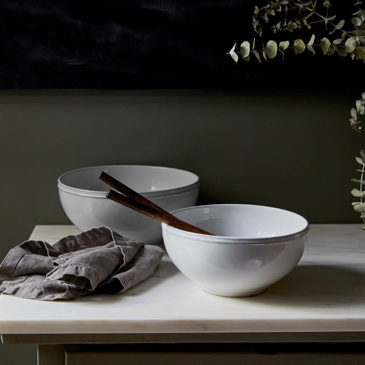 Saladier blanc en grés fin Friso - COSTA NOVA - La Maison MilanaiseFIS211FRISOPetit Ø21.4cm H10.1cm 1.78L