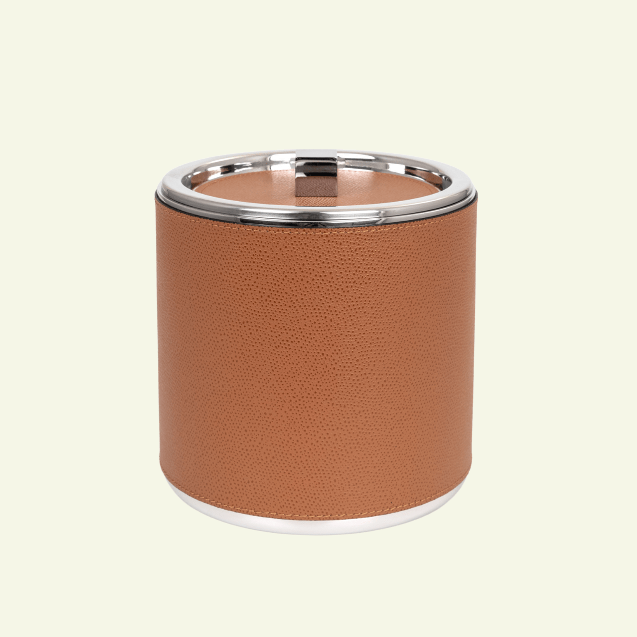 Seau à glace en cuir - PINETTI - La Maison MilanaiseSEAUCAMELGRCamel grainé