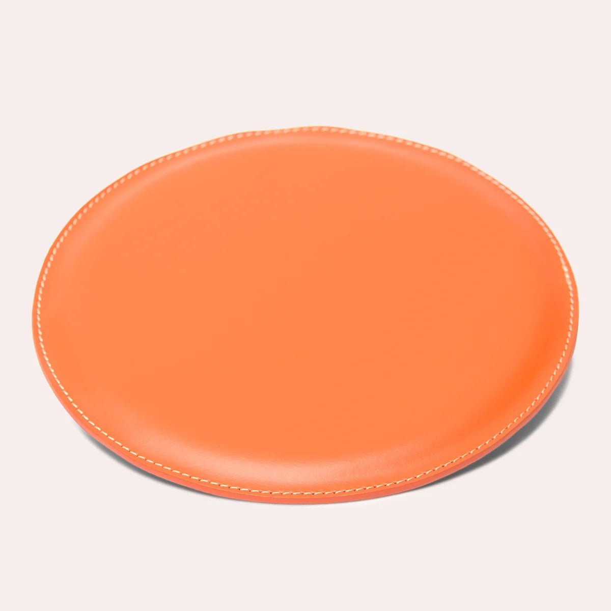 Set de bureau en cuir orange - MIDIPY - La Maison MilanaiseSETBUREAUORANGEMIDIPY
