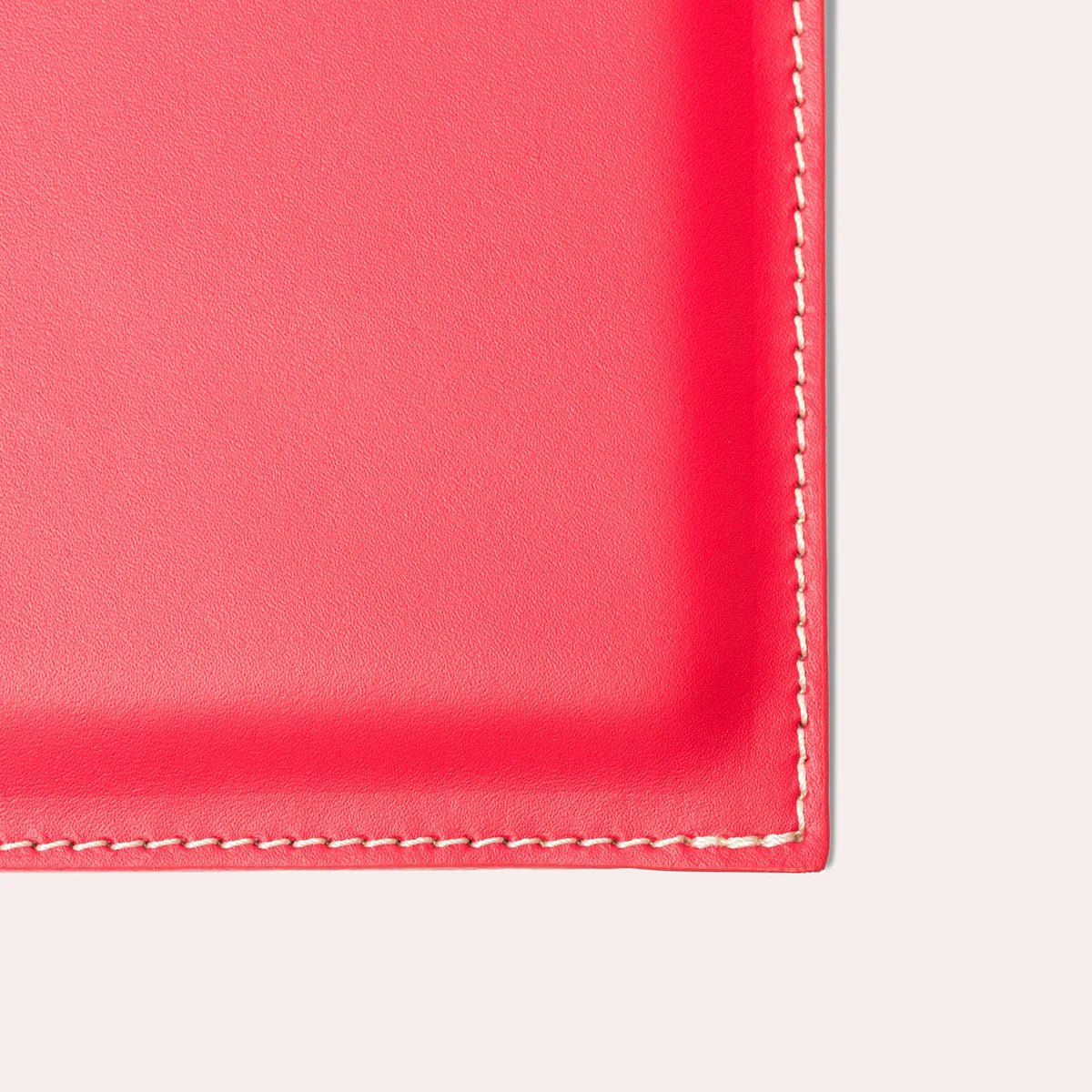Set de bureau en cuir rouge - MIDIPY - La Maison MilanaiseSETBUREAUCARMINMIDIPY