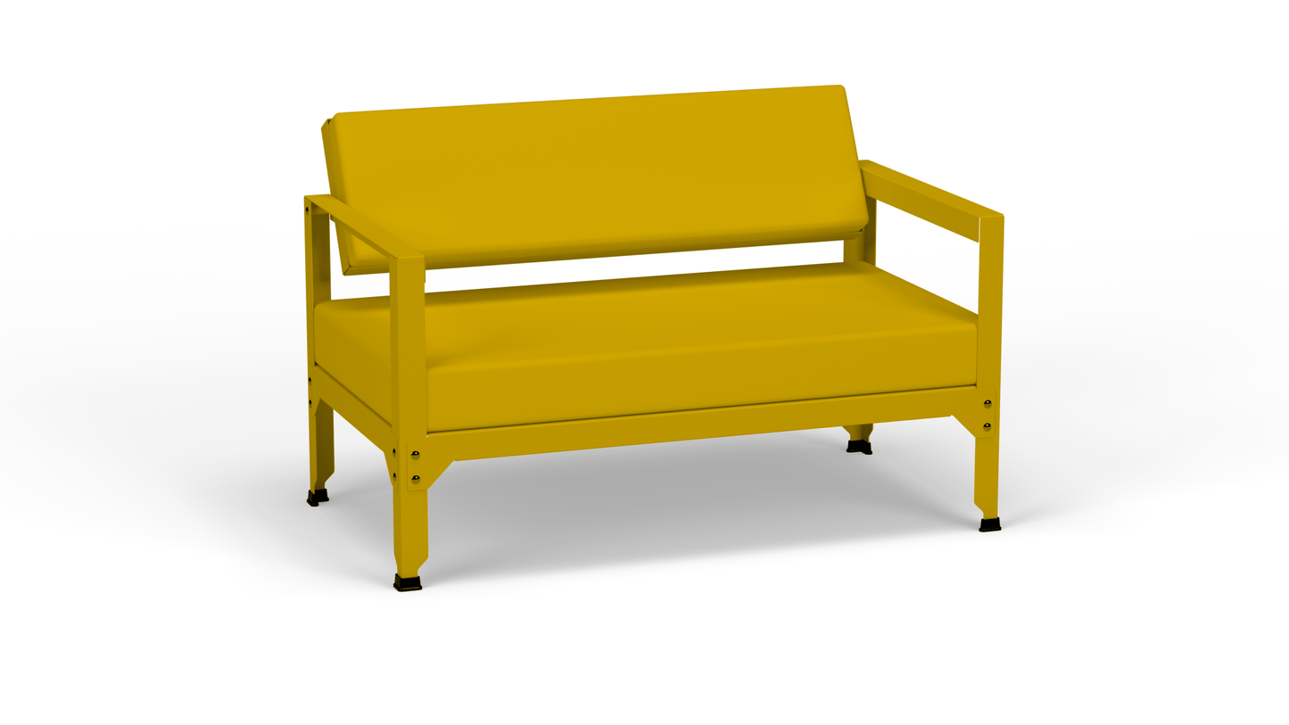 Sofa en acier galvanisé à dossier basculant Hegoa - MATIERE GRISE - La Maison MilanaiseSOFAHEGOA - 30Safran 131