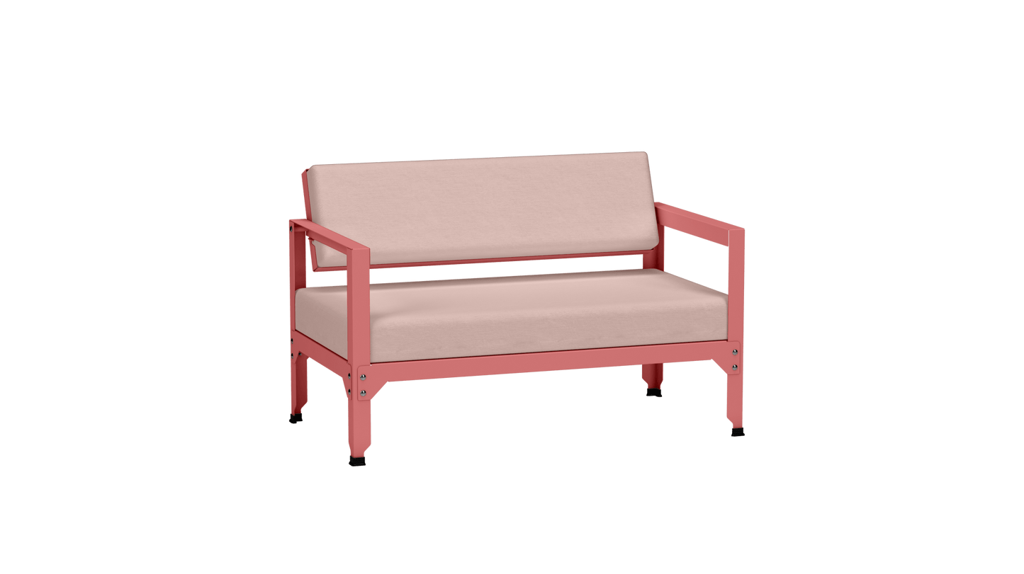 Sofa en acier galvanisé à dossier basculant Hegoa - MATIERE GRISE - La Maison MilanaiseSOFAHEGOA - 15Pink Lady 163