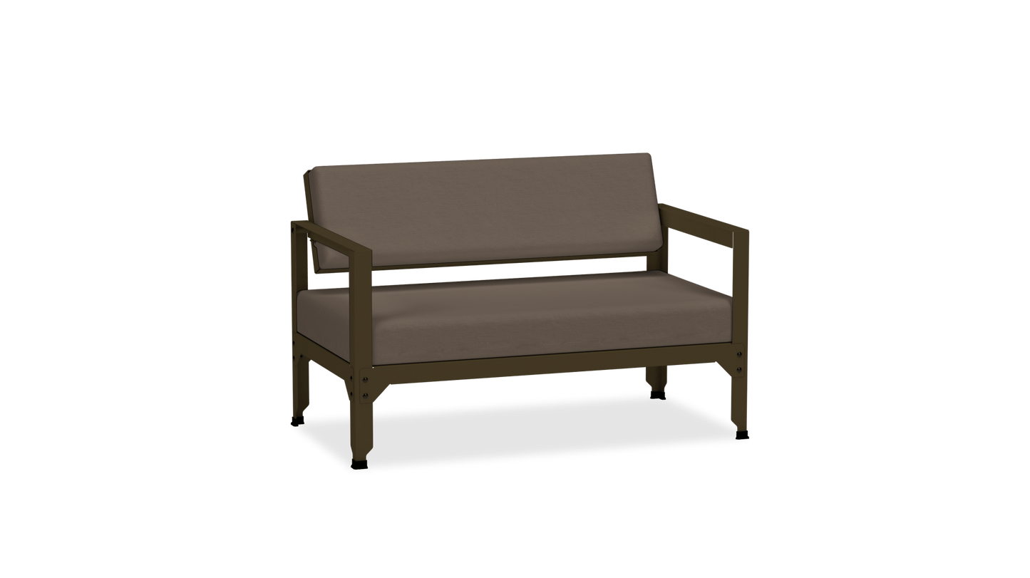Sofa en acier galvanisé à dossier basculant Hegoa - MATIERE GRISE - La Maison MilanaiseSOFAHEGOA - 14Baby pink 162