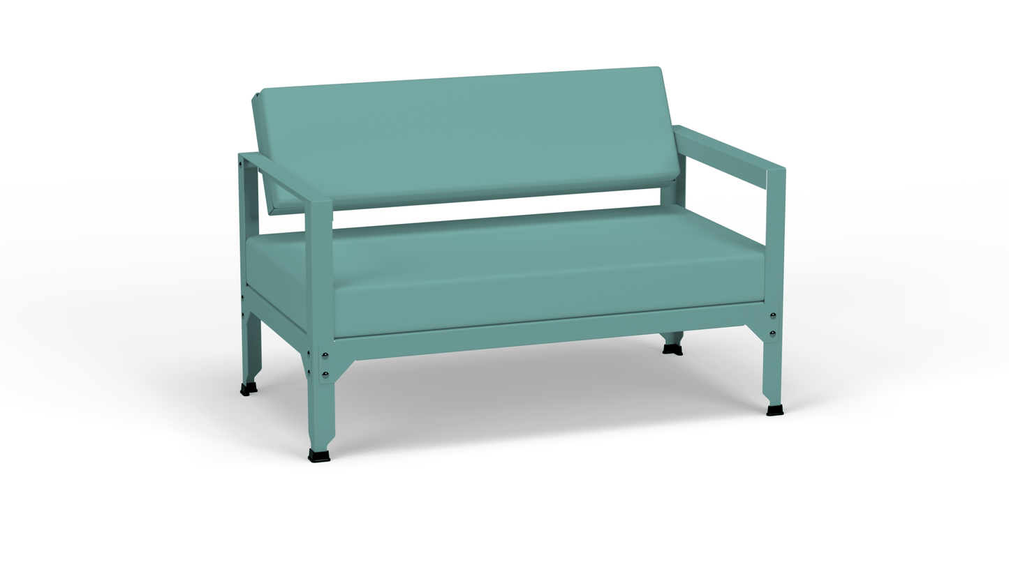 Sofa en acier galvanisé à dossier basculant Hegoa - MATIERE GRISE - La Maison MilanaiseSOFAHEGOA - 25Celadon 006