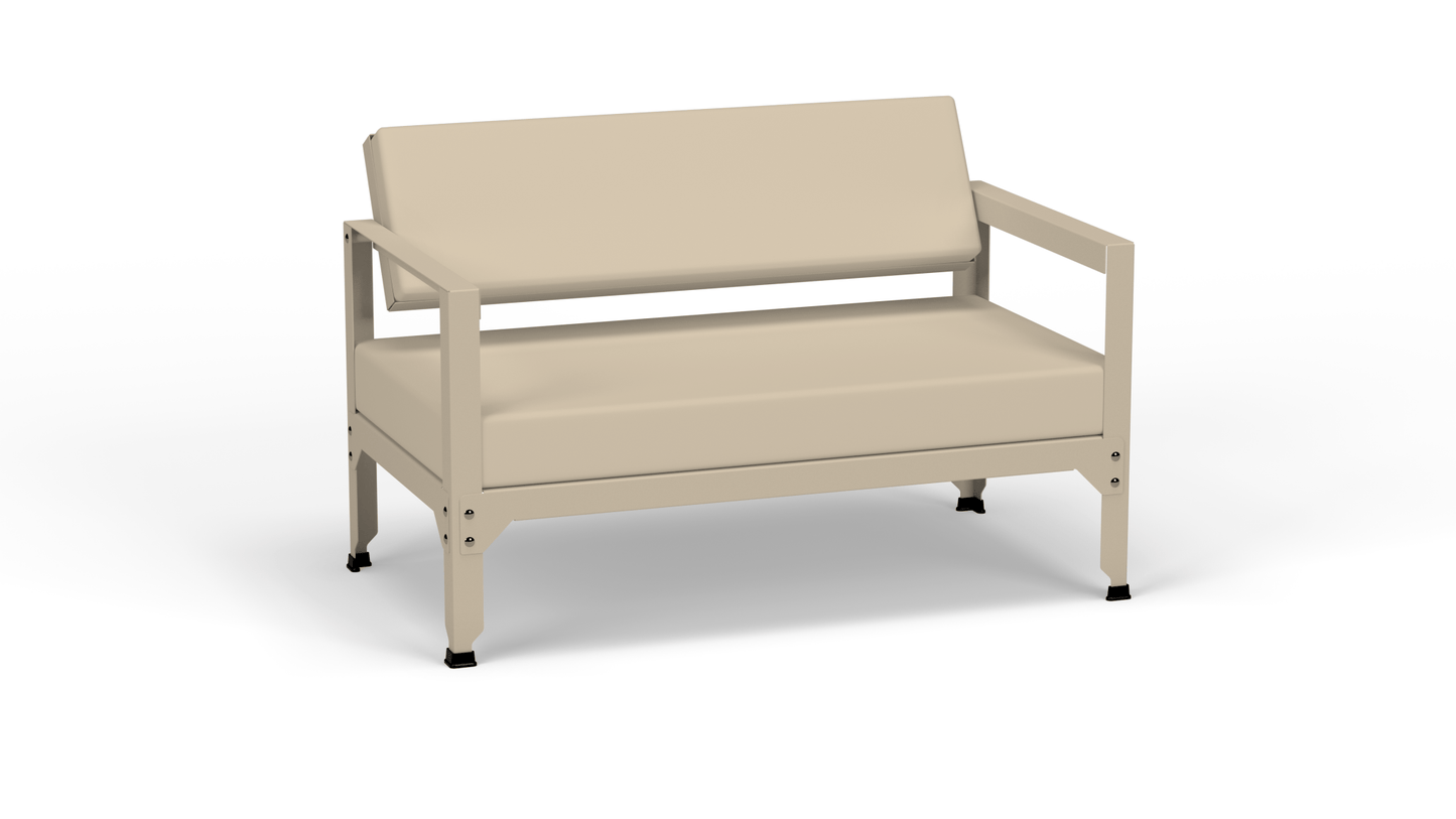 Sofa en acier galvanisé à dossier basculant Hegoa - MATIERE GRISE - La Maison MilanaiseSOFAHEGOA - 12Crème 190