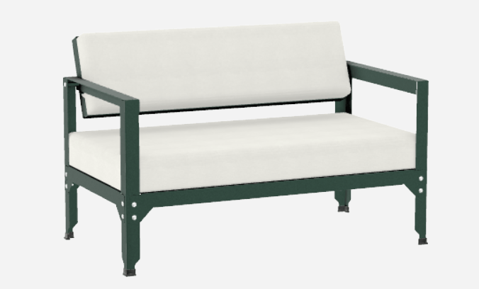 Sofa en acier galvanisé à dossier basculant Hegoa - MATIERE GRISE - La Maison MilanaiseSOFAHEGOA - 33Jekyll 123