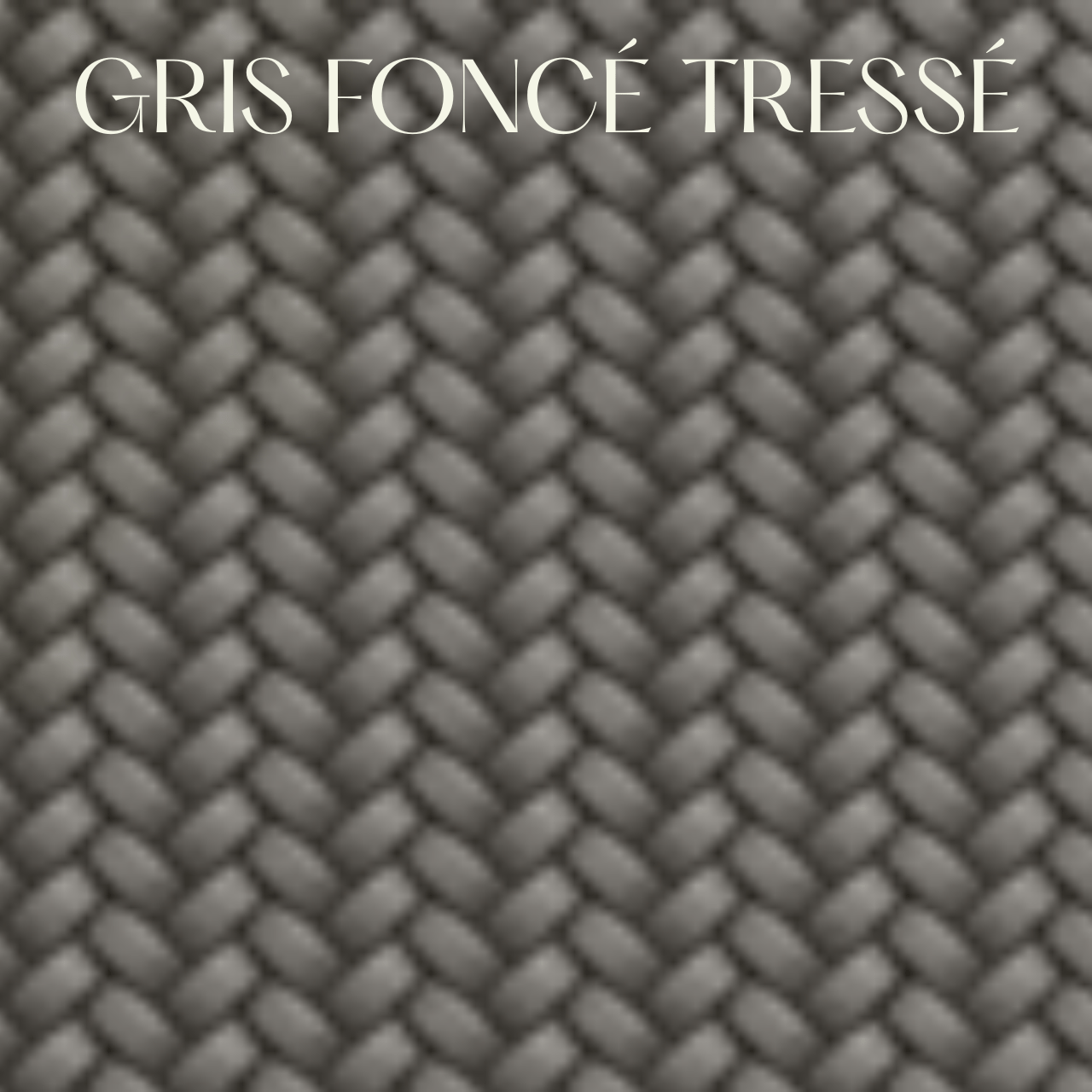 Support pour seau à glace en cuir - PINETTI - La Maison MilanaiseSUPPGRISTRGris foncé tressé
