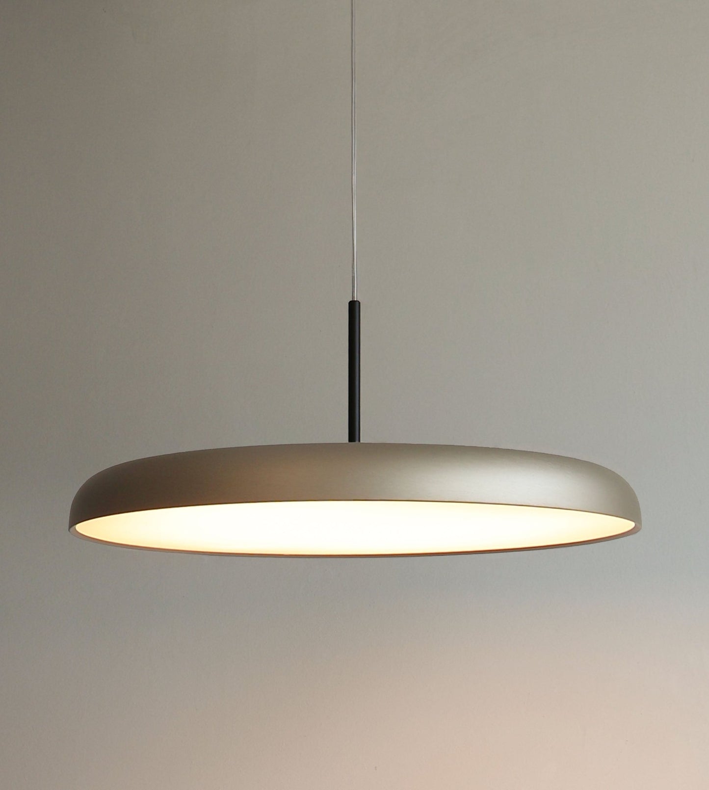 Suspension ronde en aluminium ZERO S/M/L - LUMEN CENTER - La Maison MilanaiseZR33177S27S Ø30cmChampagneBlanc Chaud 2700K