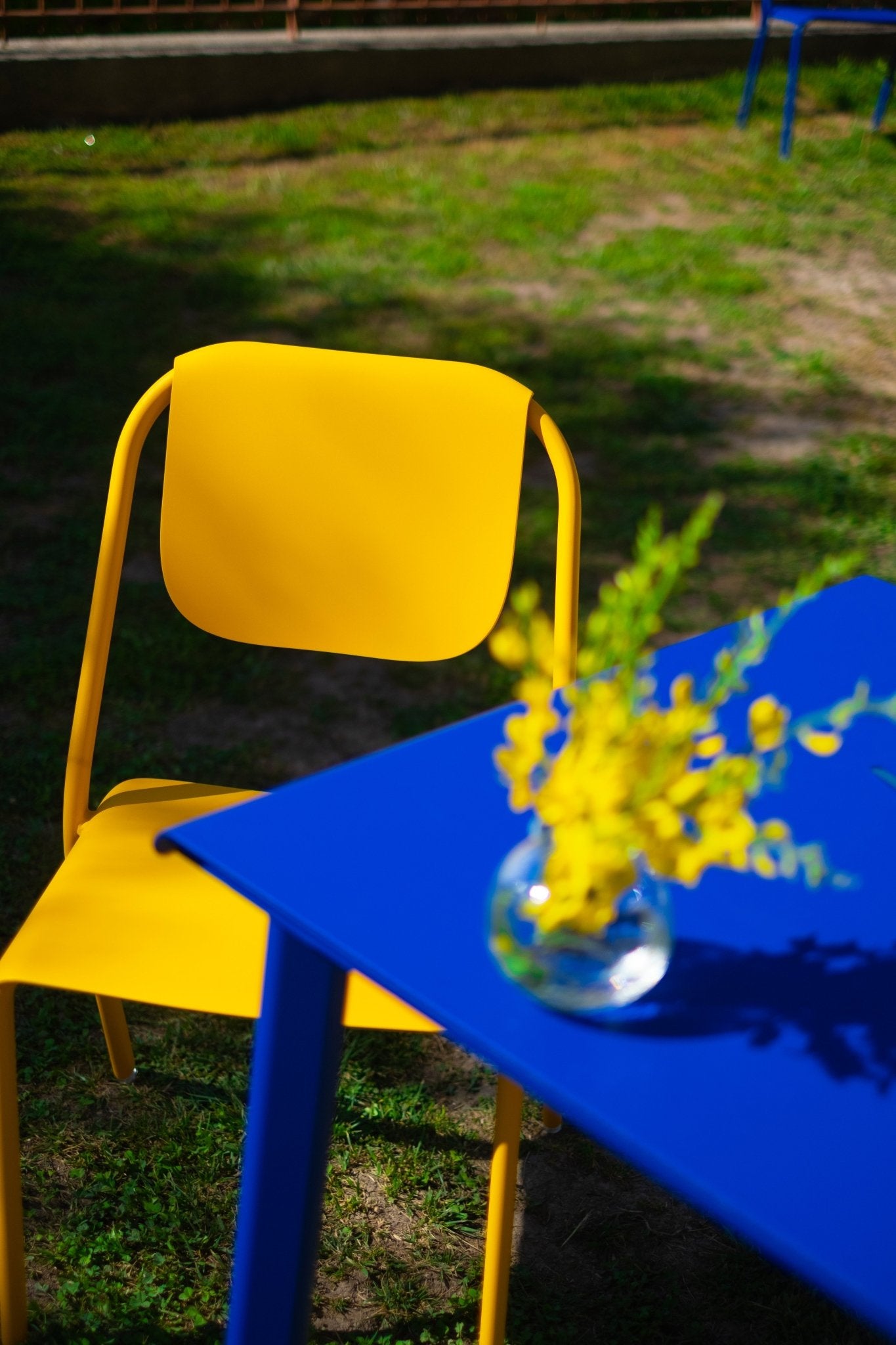 Table 2 personnes en aluminium Design et fabrication française - ALLURE D'AZUR - La Maison Milanaise582016LAGUNELagune70x70xH73cm