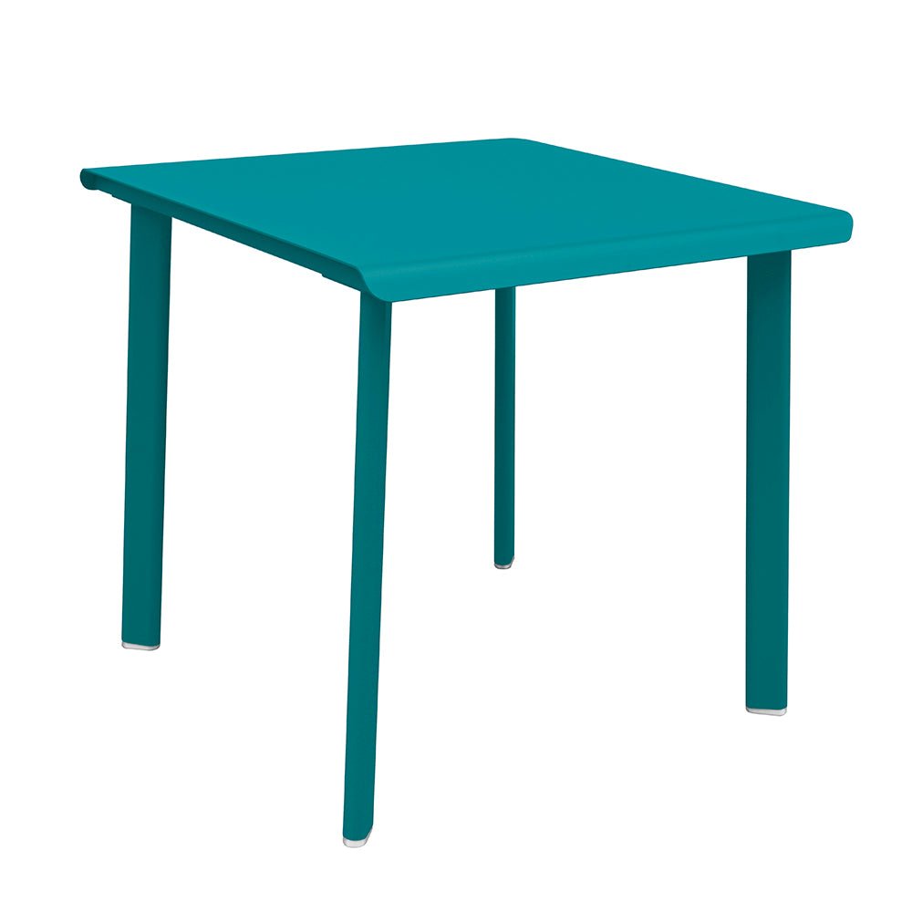 Table 2 personnes en aluminium Design et fabrication française - ALLURE D'AZUR - La Maison Milanaise582016LAGUNELagune70x70xH73cm