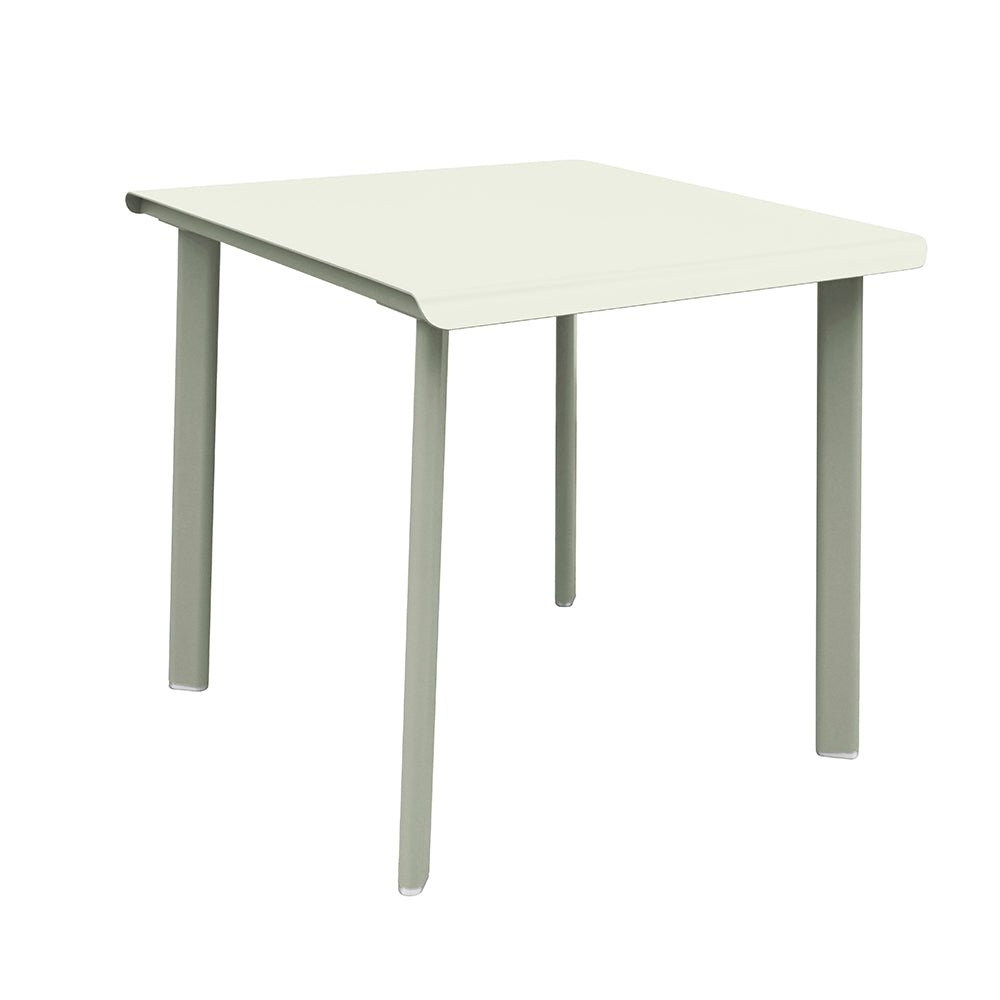 Table 2 personnes en aluminium Design et fabrication française - ALLURE D'AZUR - La Maison Milanaise582000ECUMEEcume75x80xH73cm