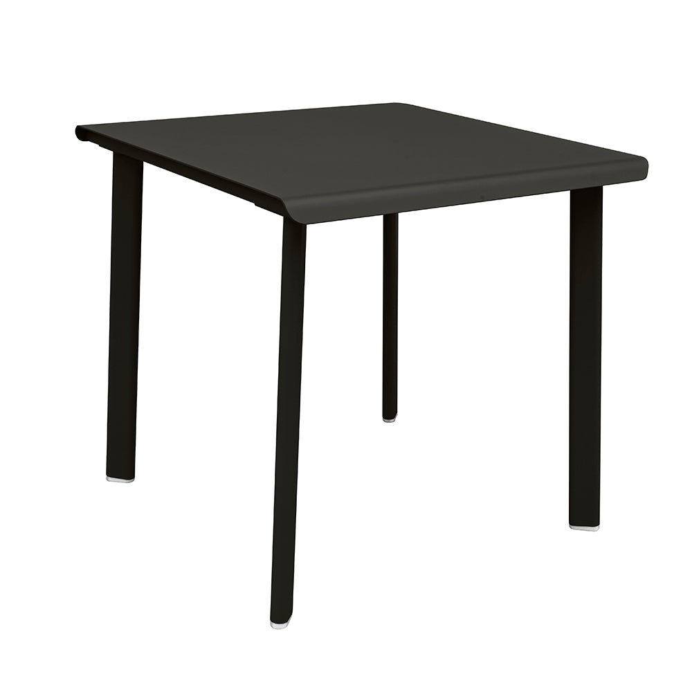 Table 2 personnes en aluminium Design et fabrication française - ALLURE D'AZUR - La Maison Milanaise582016CHARBONCharbon70x70xH73cm