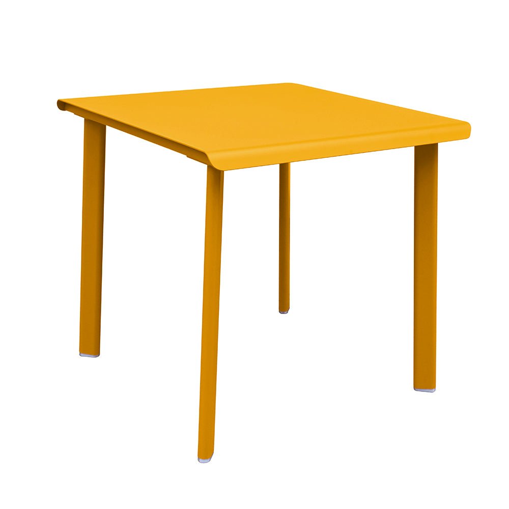 Table 2 personnes en aluminium Design et fabrication française - ALLURE D'AZUR - La Maison Milanaise582016CHARBONCharbon70x70xH73cm
