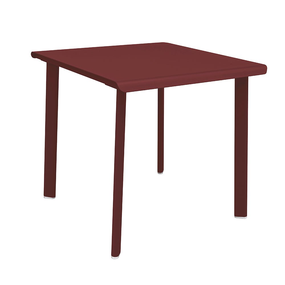 Table 2 personnes en aluminium Design et fabrication française - ALLURE D'AZUR - La Maison Milanaise582016BDXBordeaux70x70xH73cm