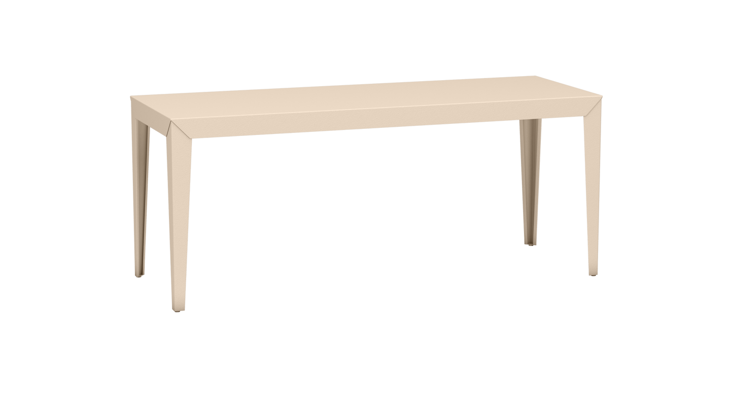 Table à manger rectangulaire en métal 180cm Zef - MATIERE GRISE - La Maison MilanaiseEggshell 161Intérieur