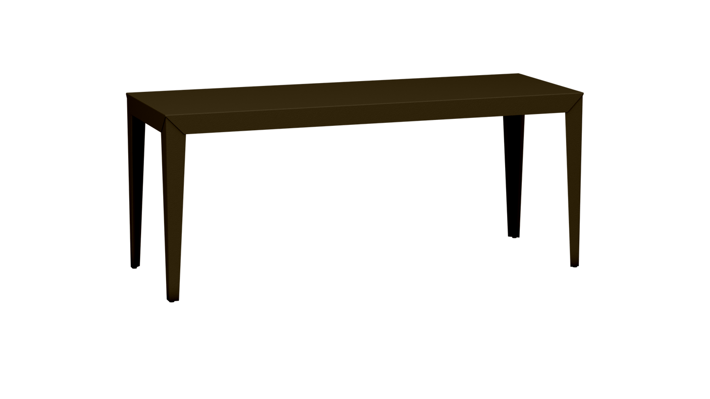 Table à manger rectangulaire en métal 180cm Zef - MATIERE GRISE - La Maison MilanaiseBronze 181Intérieur