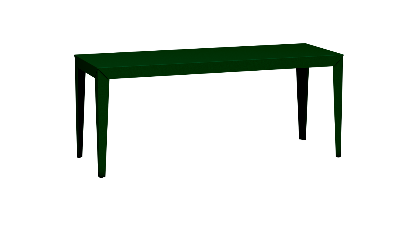 Table à manger rectangulaire en métal 180cm Zef - MATIERE GRISE - La Maison MilanaiseCanopée 124Intérieur