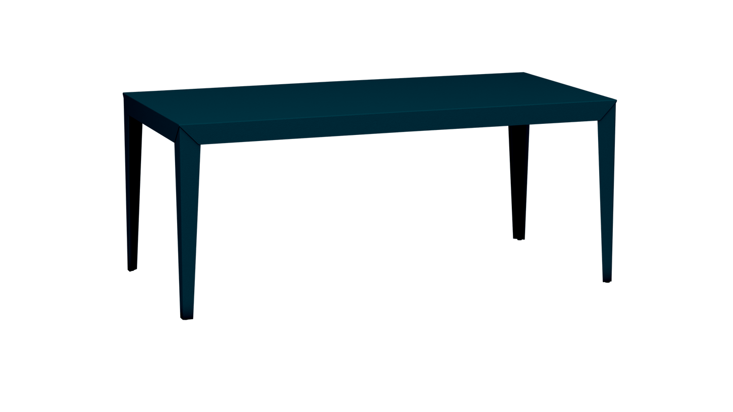 Table à manger rectangulaire en métal 180cm Zef - MATIERE GRISE - La Maison MilanaiseCanard 115Intérieur