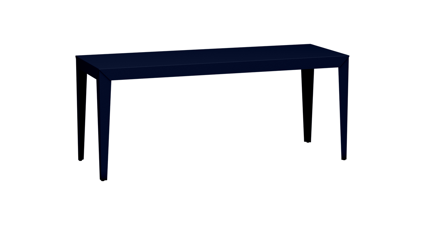 Table à manger rectangulaire en métal 180cm Zef - MATIERE GRISE - La Maison MilanaiseNuit 114Intérieur