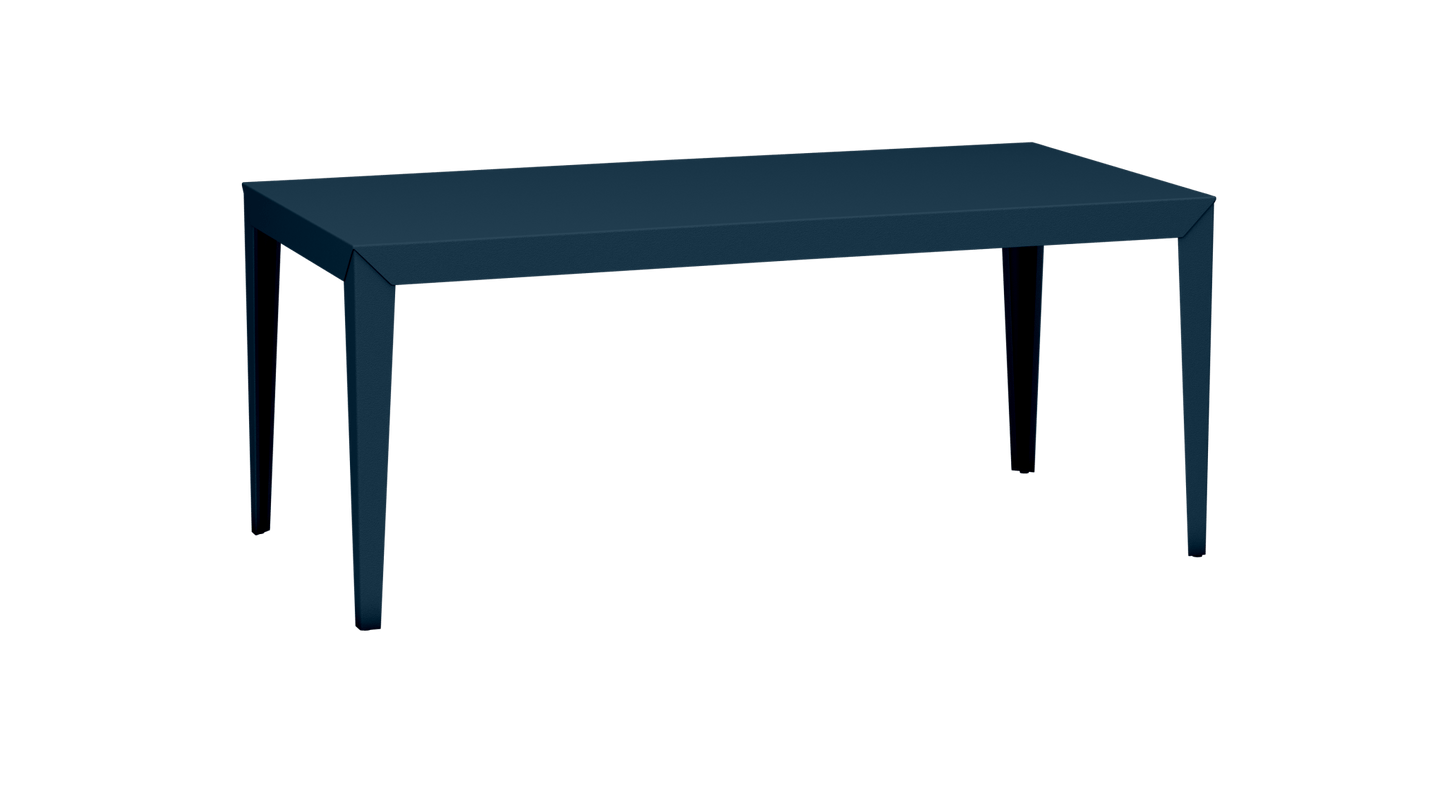 Table à manger rectangulaire en métal 180cm Zef - MATIERE GRISE - La Maison MilanaiseDenim 007Intérieur