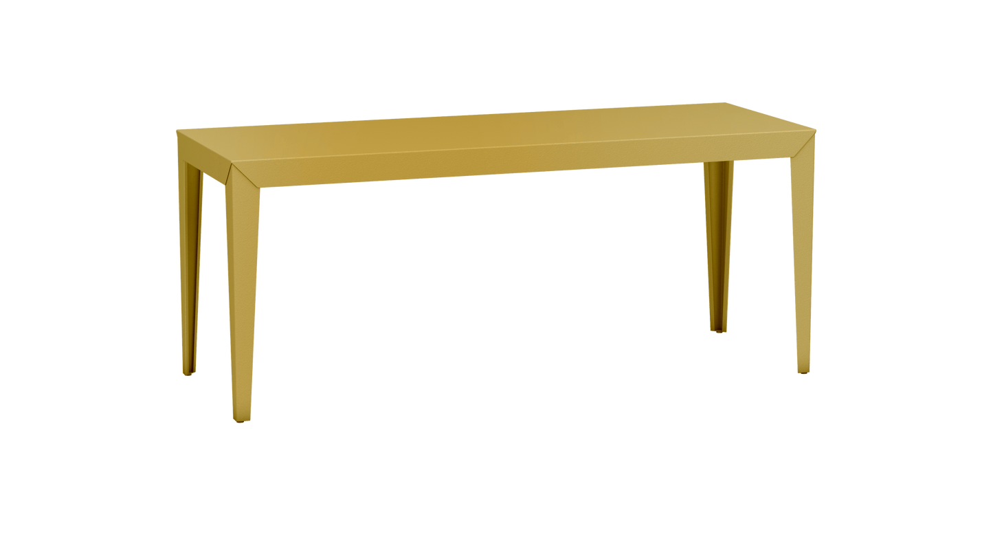 Table à manger rectangulaire en métal 180cm Zef - MATIERE GRISE - La Maison MilanaiseLaiton 230Intérieur