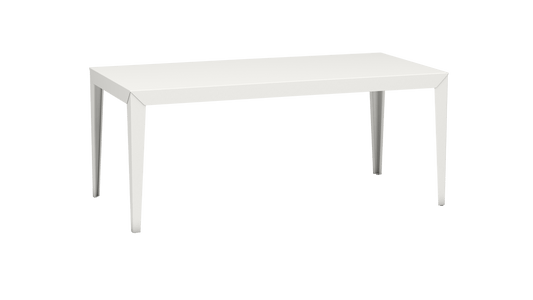 Table à manger rectangulaire en métal 180cm Zef - MATIERE GRISE - La Maison MilanaiseBlanc 001Intérieur
