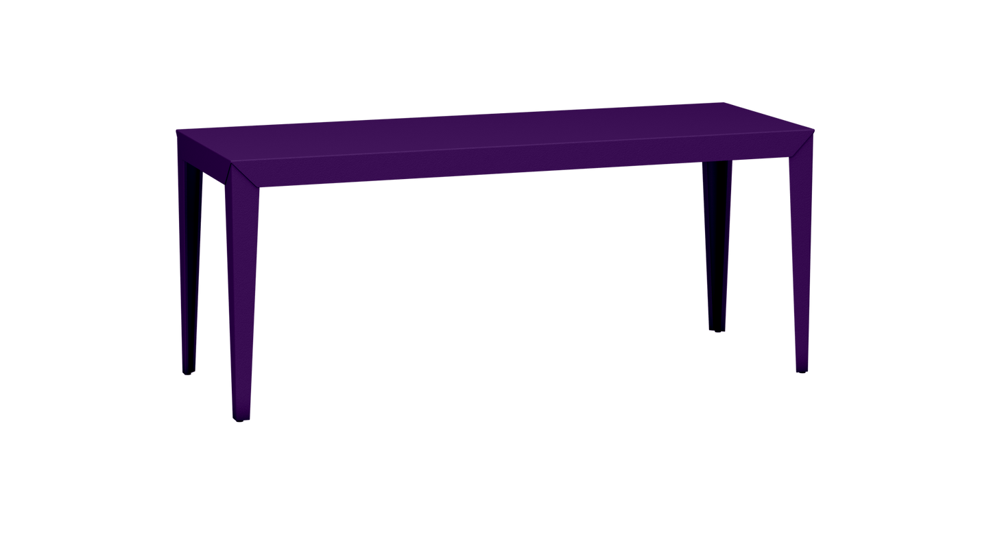 Table à manger rectangulaire en métal 180cm Zef - MATIERE GRISE - La Maison MilanaiseUltra Violet 172Intérieur