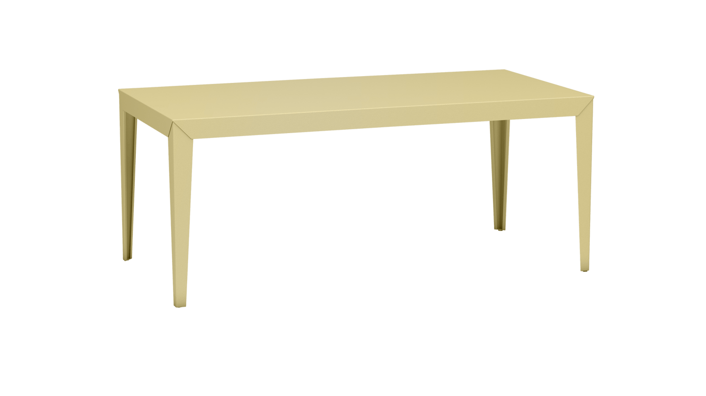 Table à manger rectangulaire en métal 180cm Zef - MATIERE GRISE - La Maison MilanaiseChampagne 231Intérieur