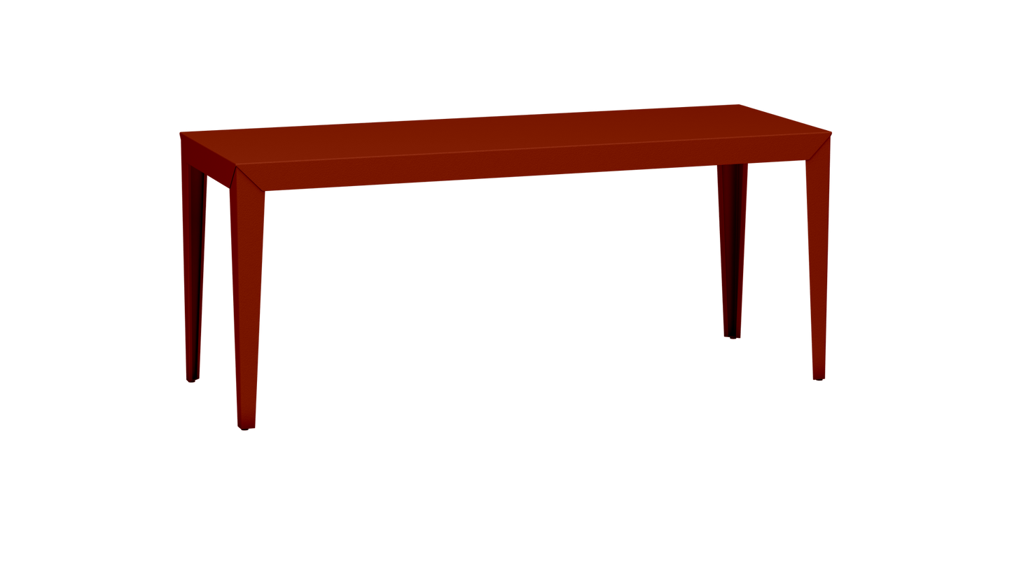 Table à manger rectangulaire en métal 180cm Zef - MATIERE GRISE - La Maison MilanaiseTerracotta 142Intérieur