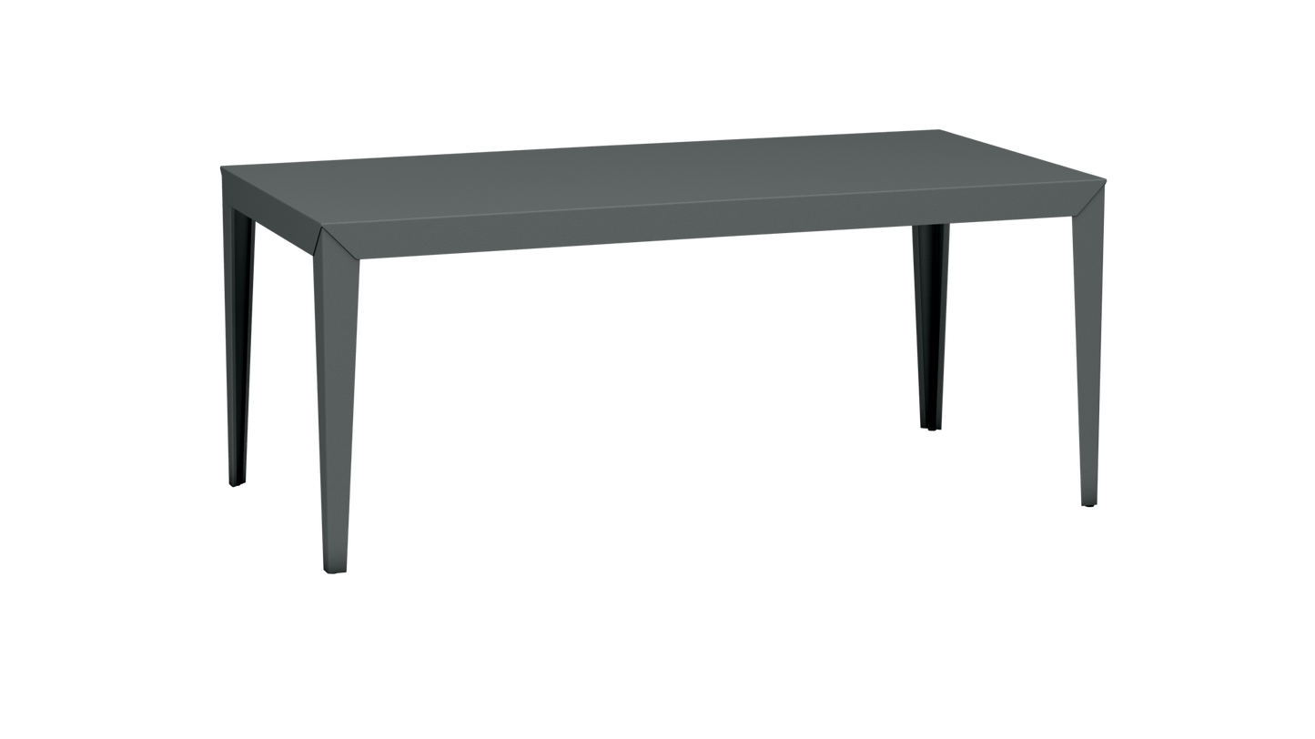 Table à manger rectangulaire en métal 180cm Zef - MATIERE GRISE - La Maison MilanaiseOrage 221Intérieur