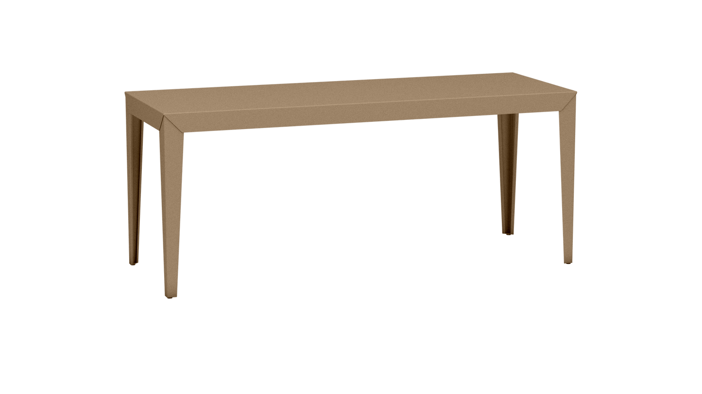 Table à manger rectangulaire en métal 180cm Zef - MATIERE GRISE - La Maison MilanaiseSable 018Intérieur