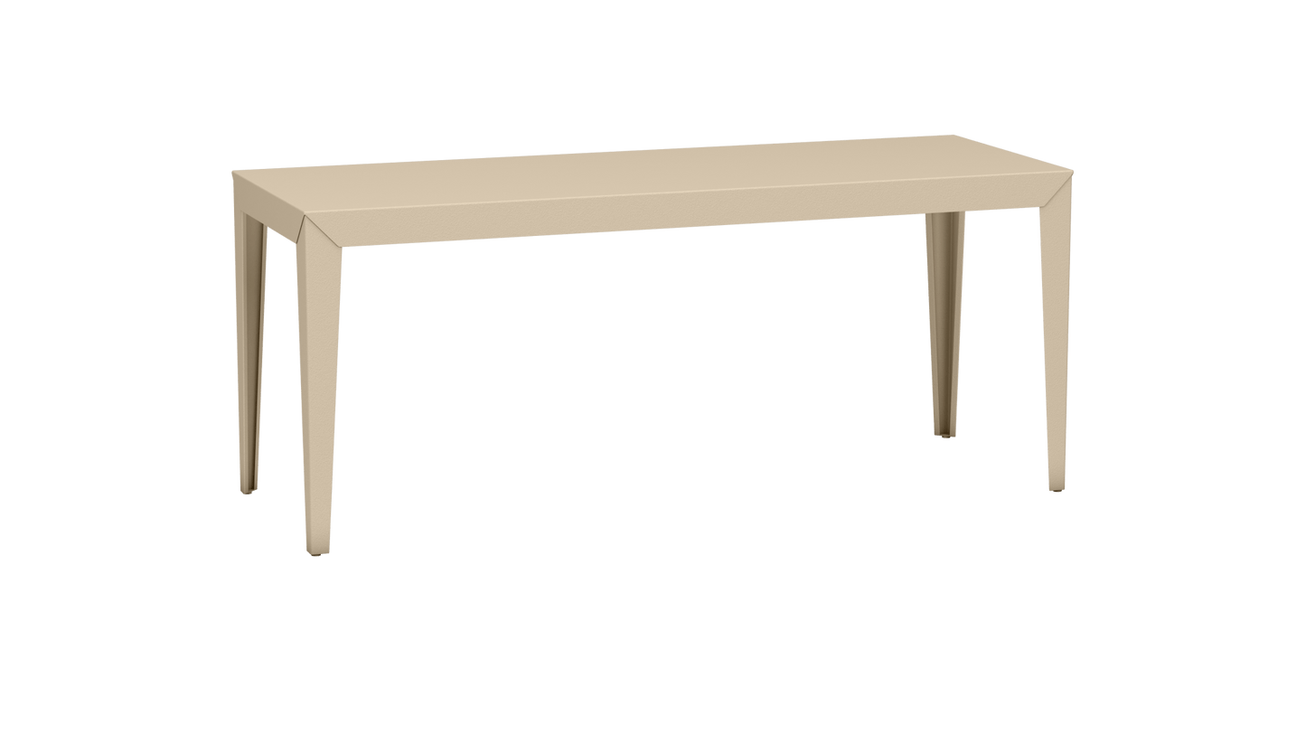 Table à manger rectangulaire en métal 180cm Zef - MATIERE GRISE - La Maison MilanaiseCrème 190Intérieur