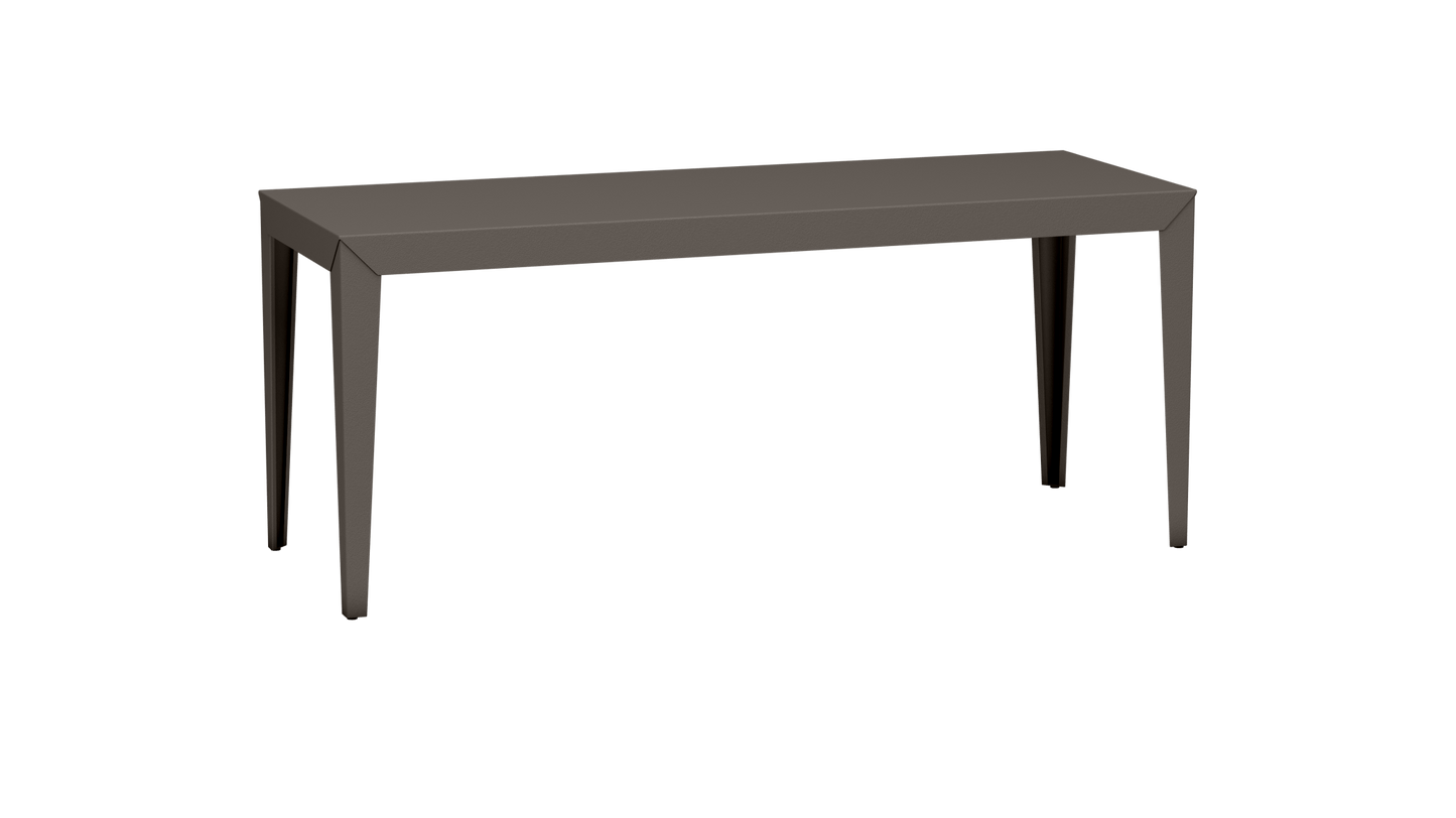 Table à manger rectangulaire en métal 180cm Zef - MATIERE GRISE - La Maison MilanaiseTaupe 192Intérieur