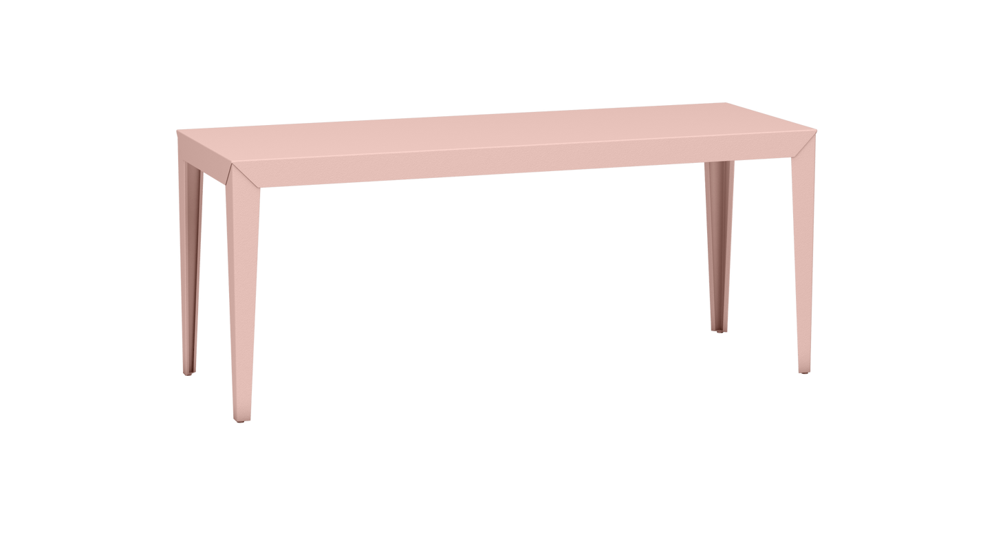 Table à manger rectangulaire en métal 180cm Zef - MATIERE GRISE - La Maison MilanaiseBaby pink 162Intérieur