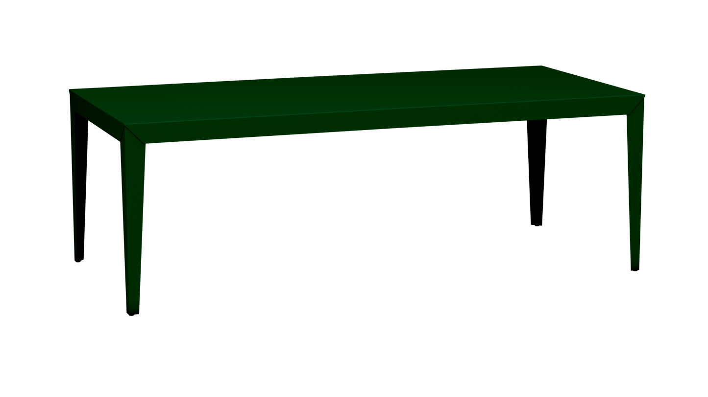 Table à manger rectangulaire en métal 220cm Zef - MATIERE GRISE - La Maison MilanaiseCanopée 124Intérieur